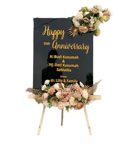 Papan Bunga Akrilik Sempulur